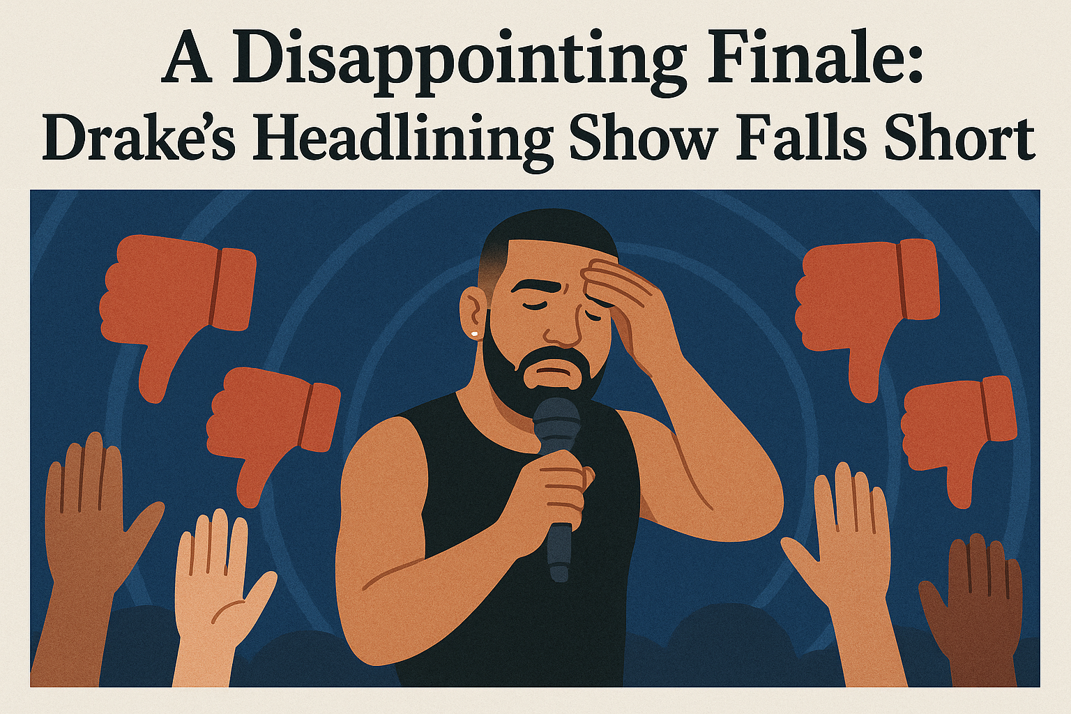 A Disappointing Finale Drakes Headlining Show Falls Short