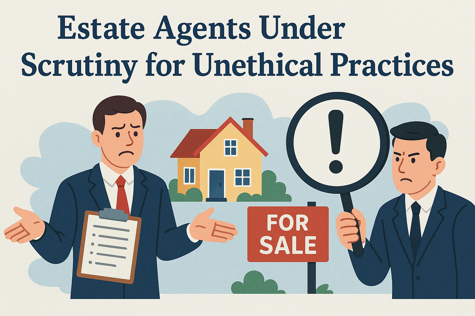 Estate Agents Under Scrutiny for Unethical Practices